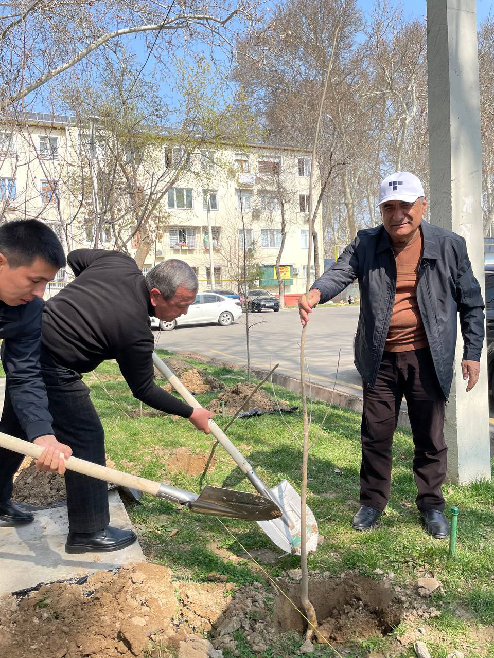 🌿 "Yashil makon" aksiyasi doirasidagi navbatdagi ekologik tadbir bo'lib o'tdi! 🌱 1