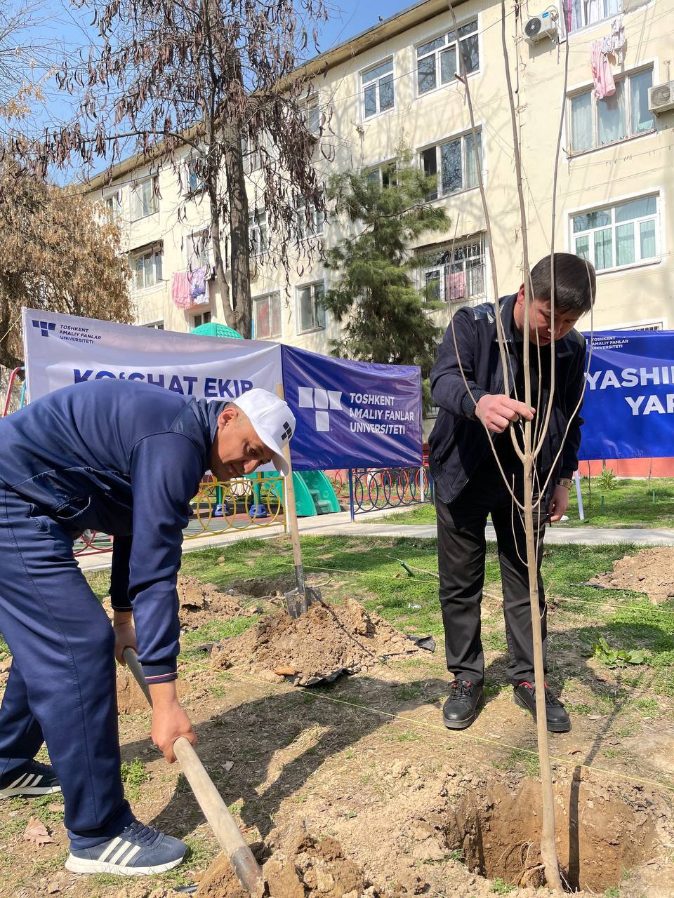 🌿 "Yashil makon" aksiyasi doirasidagi navbatdagi ekologik tadbir bo'lib o'tdi! 🌱
